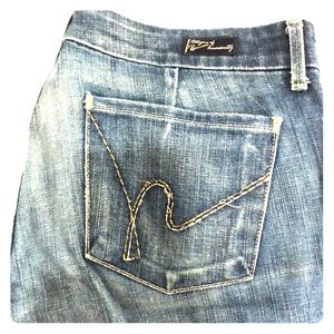 Citizens of humanity stretch low rise flares